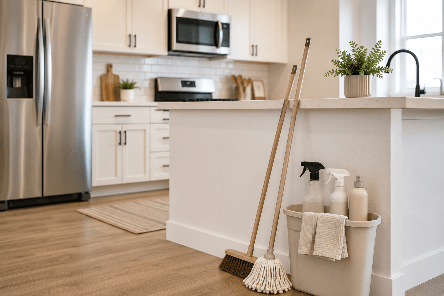 Cleaning supplies